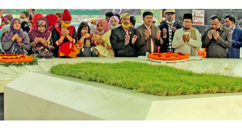 শহীদ জিয়ার মাজারে নাগরিক দলের শ্রদ্ধা